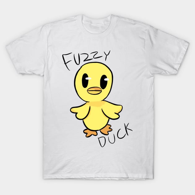 Fuzzy Duck T-Shirt by Haphazardly-E